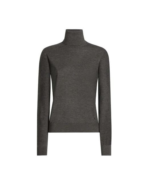 Dolce & Gabbana Black Cashmere Knitwear