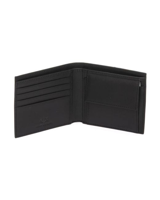 Wallets & Cardholders di ARMANI EXCHANGE in Black da Uomo