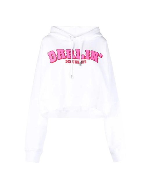 DSquared² Felpa in het Pink