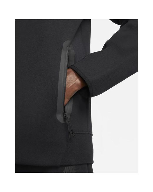 Nike Tech fleece trainingsjacke schwarz in Black für Herren