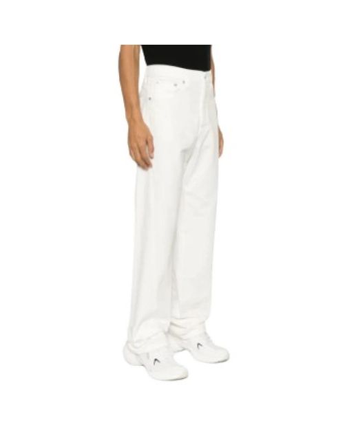 Lanvin White Loose-Fit Jeans for men