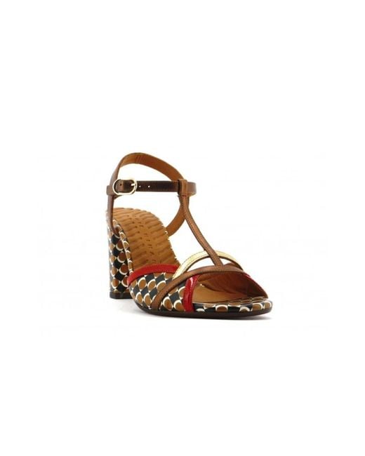 Chie Mihara Brown High Heel Sandals