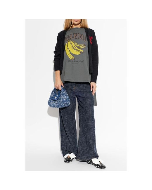 Ganni Black Cardigans