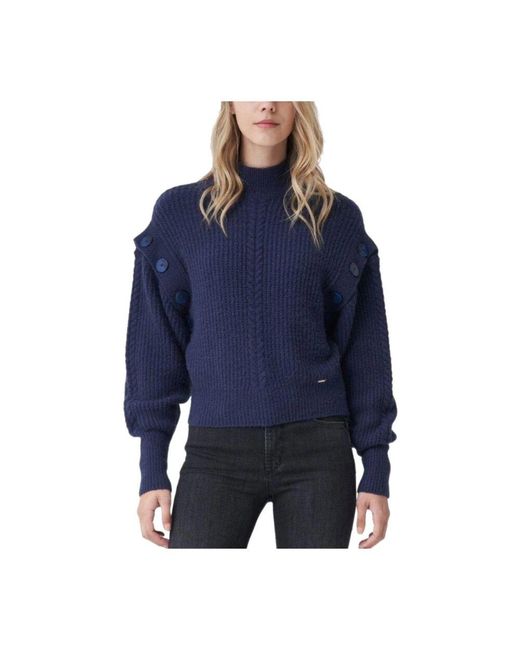 Salsa Jeans Blue Turtlenecks