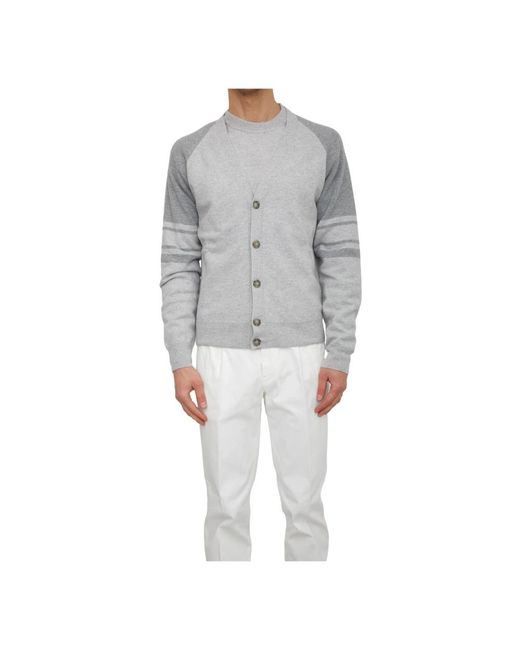 Cardigans Peserico de hombre de color Gray