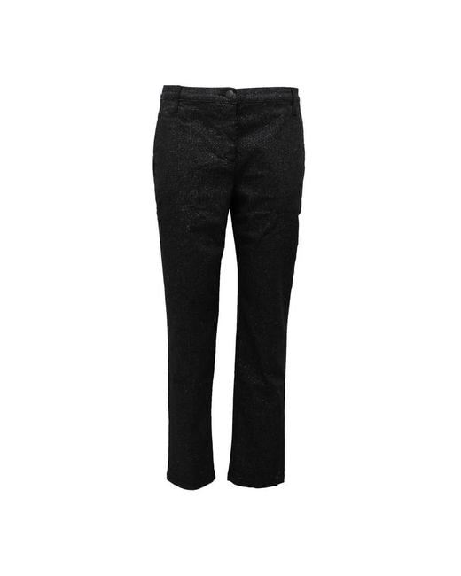 Jacob Cohen Black Slim-Fit Trousers