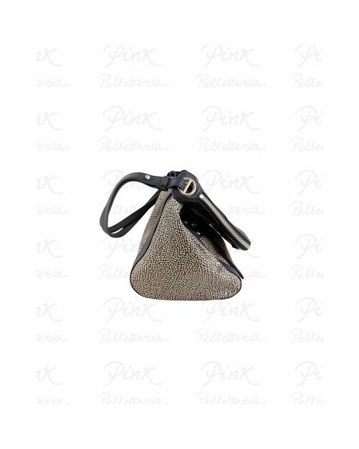 Borbonese Gray Shoulder Bags