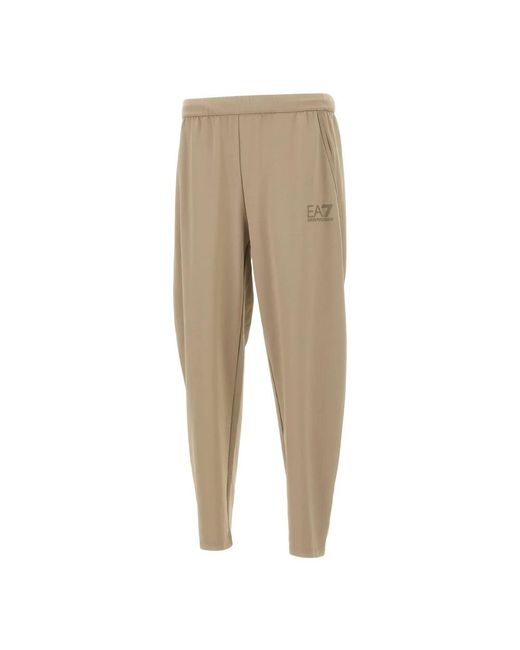 EA7 Natural Sweatpants for men