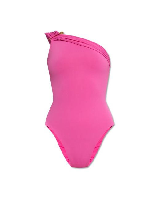 Versace Badmode ,Roze ,Badpak Uit Één Stuk in het Pink