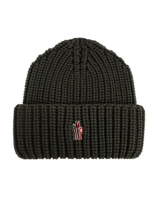 Moncler Green Beanies for men