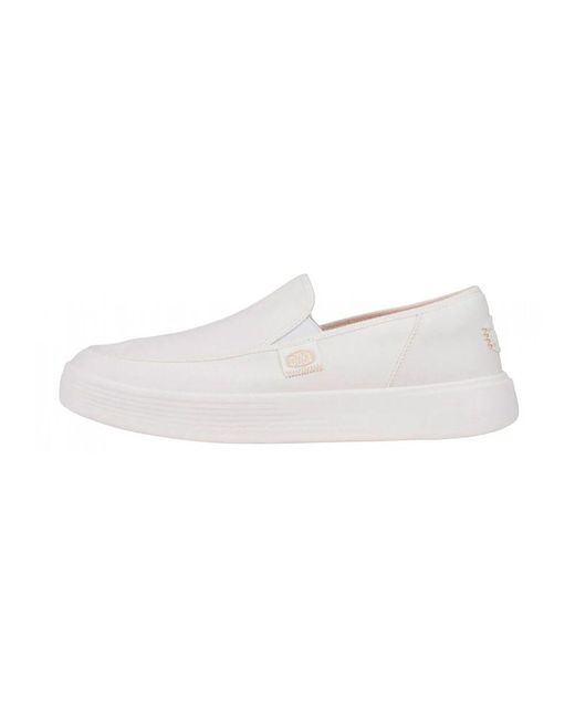 Loafers HeyDude pour homme en coloris White