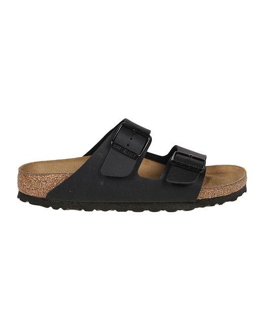 Birkenstock Black Sliders