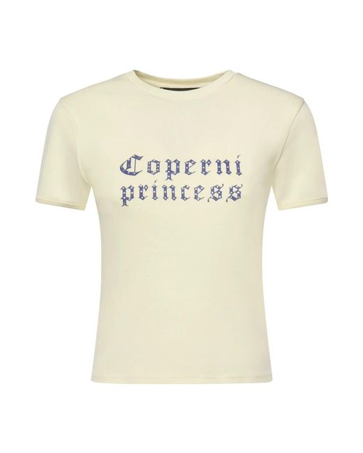 Coperni Princess T-Shirt in het Natural