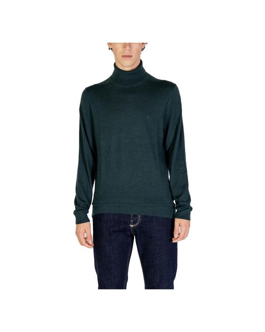 Calvin Klein Turtlenecks in het Blue voor heren