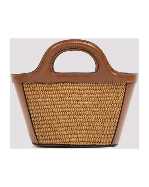 Marni Brown Tote Bags