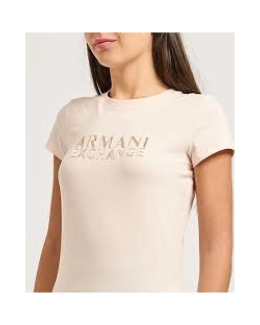 ARMANI EXCHANGE White T-Shirts