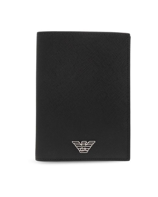 Emporio Armani Black Wallets & Cardholders for men