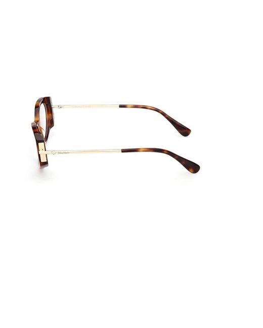Max Mara Metallic Glasses