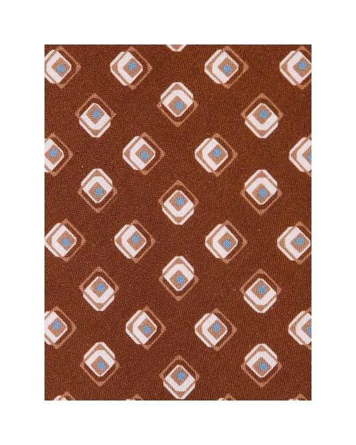 Lardini Accessoires ,Bruin ,Pa 66151 420 Tie in het Brown voor heren