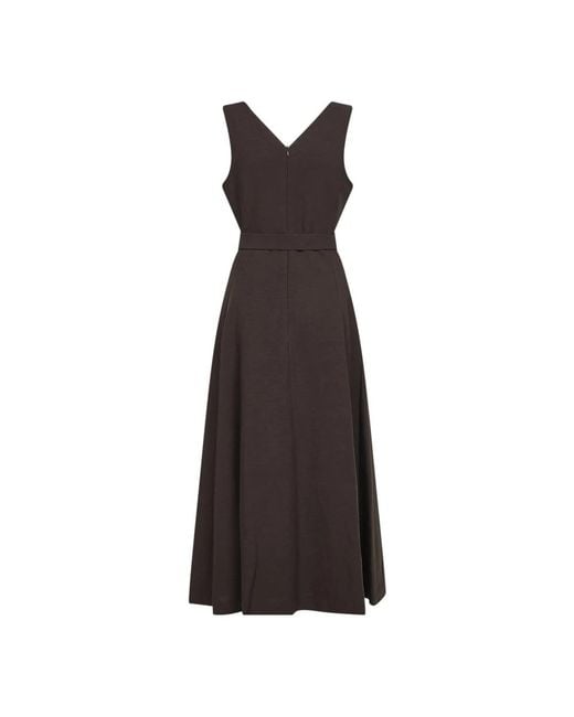 Blanca Vita Brown Midi Dresses