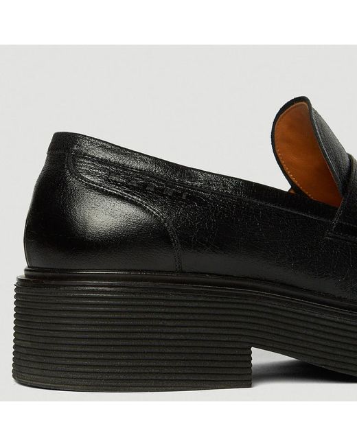 Shoes > flats > loafers Marni pour homme en coloris Black