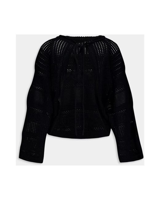 Stella McCartney Black Round-Neck Knitwear