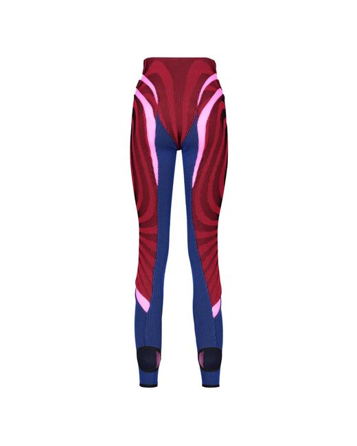 PAOLINA RUSSO Red Leggings