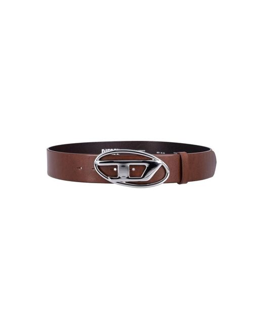 DIESEL Brown Belts for men
