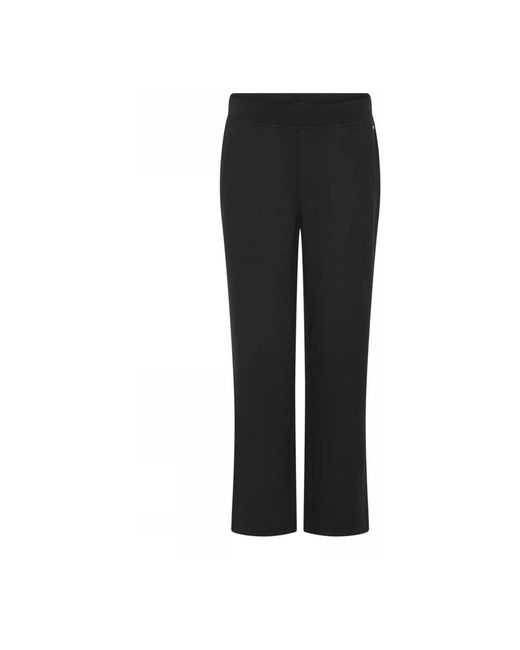 Cro Black Straight Trousers