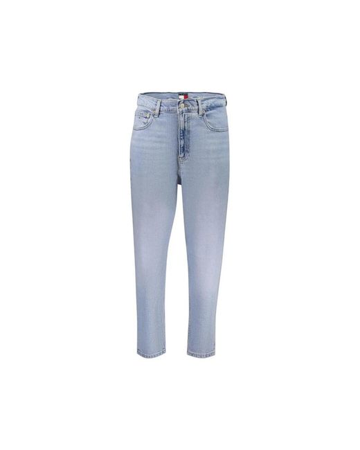 Tommy Hilfiger Blue Straight Fit Jeans