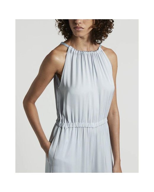 Maxi Dresses Peserico de color Blue