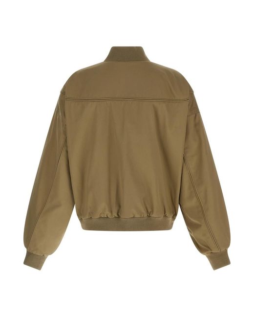 Willy Chavarria Green Bomber Jackets for men