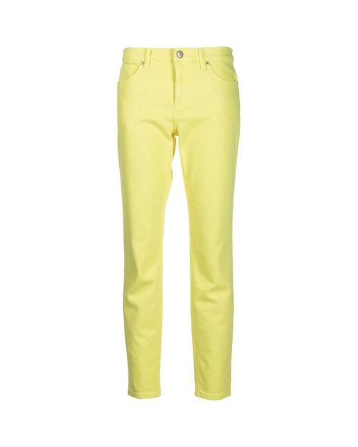 P.A.R.O.S.H. Yellow Skinny Trousers