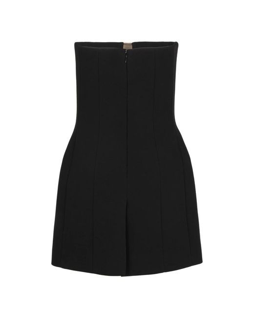 Ferragamo Black Short Dresses