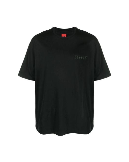 Ferrari Black T-Shirts for men