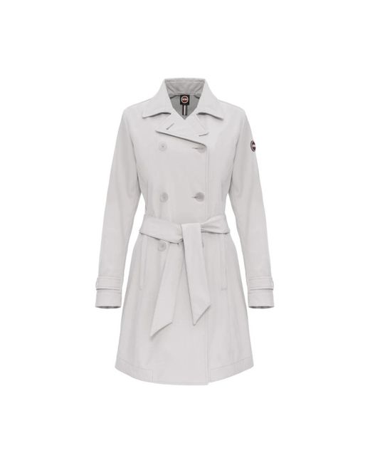 Colmar Jassen ,Leer Softshell Trench in het White