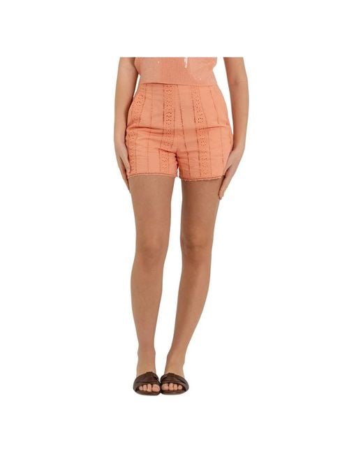 Kocca Orange Short Shorts