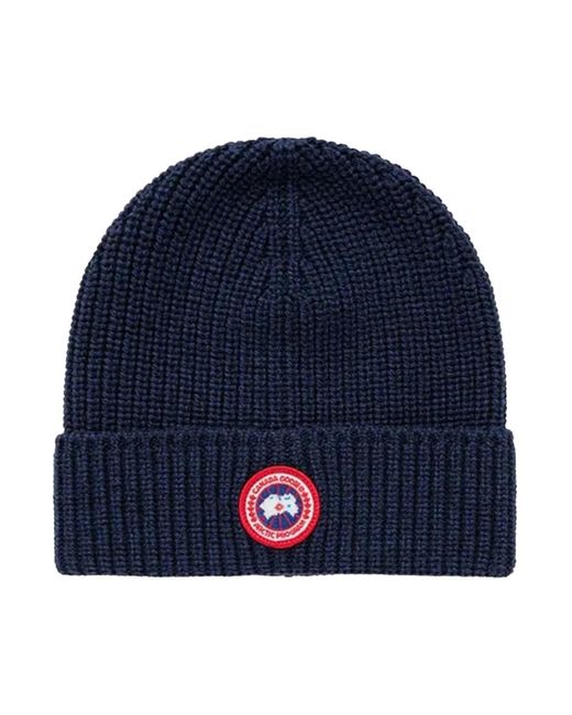 Beanies di Canada Goose in Blue da Uomo