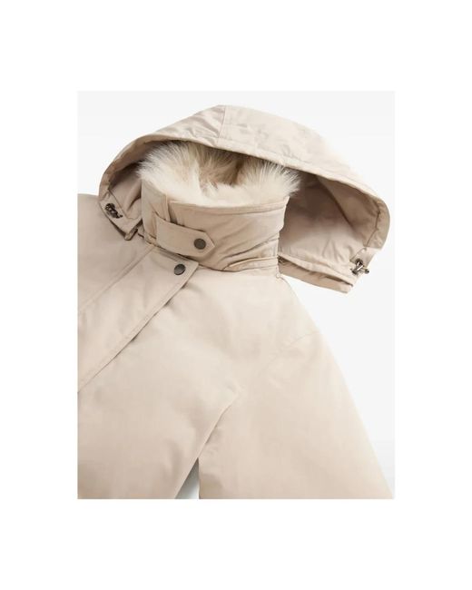 Winter Jackets Woolrich de color Natural