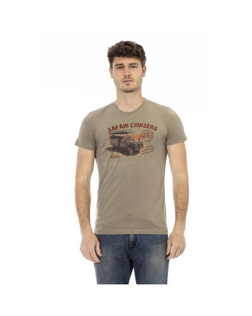 Trussardi Gray T-Shirts for men