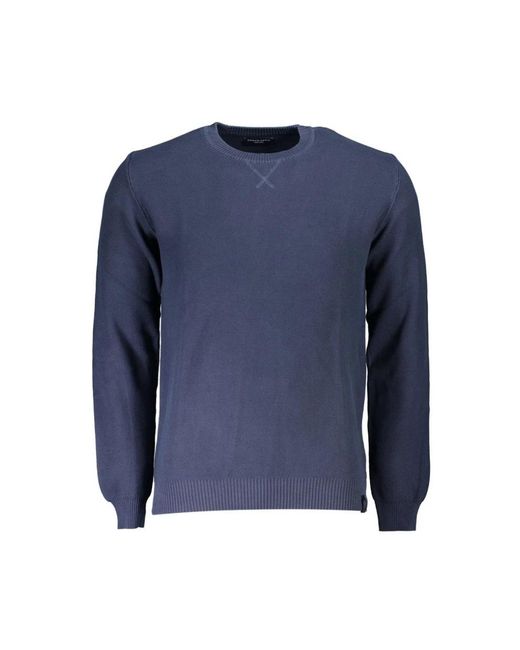North Sails Blue Round-Neck Knitwear for men