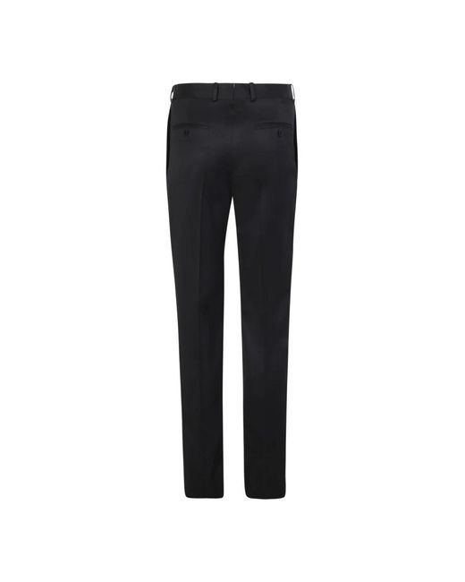 McQueen Blue Slim-Fit Trousers for men