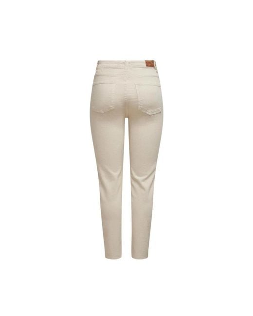 ONLY Skinny Jeans in het Natural