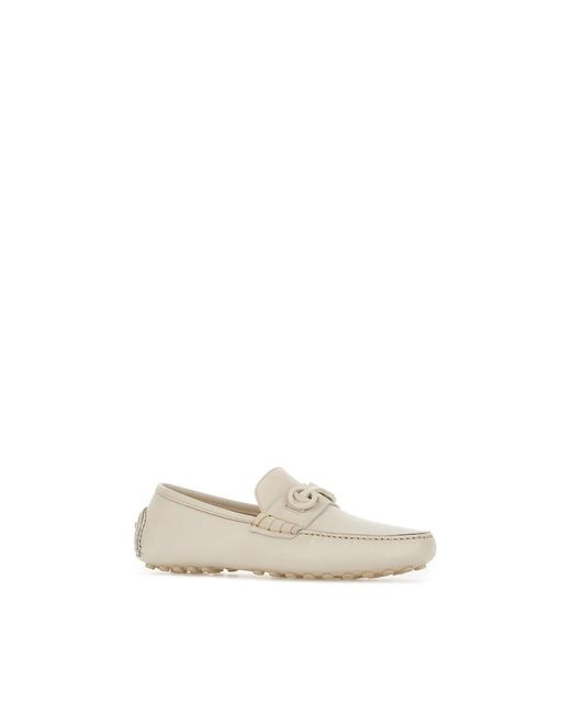 Ferragamo White Loafers for men