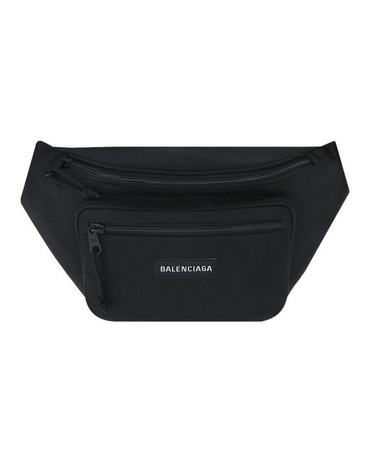 Balenciaga Black Belt Bags for men