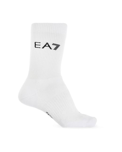 Socks EA7 de hombre de color White