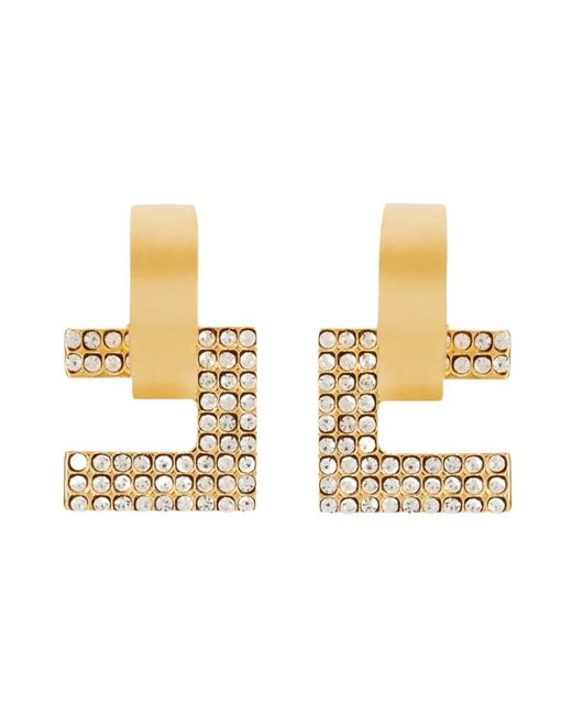 Elisabetta Franchi Metallic Earrings