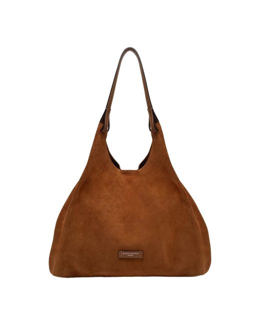 Gianni Chiarini Brown Shopping Bags
