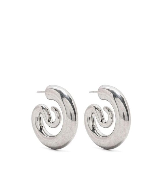 Earrings Panconesi de color Metallic
