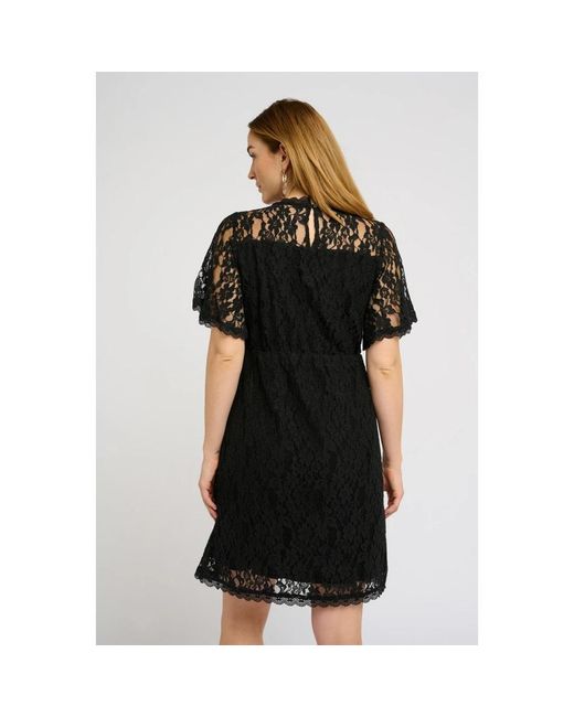 Cream Black Short Dresses